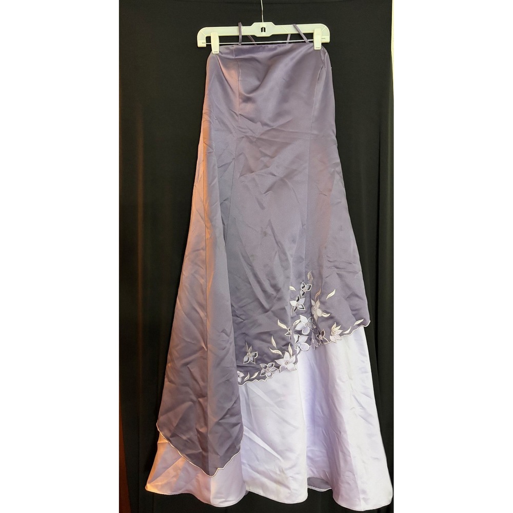 Women's Lavender David's Bridal Bridesmaid Dress Size 14